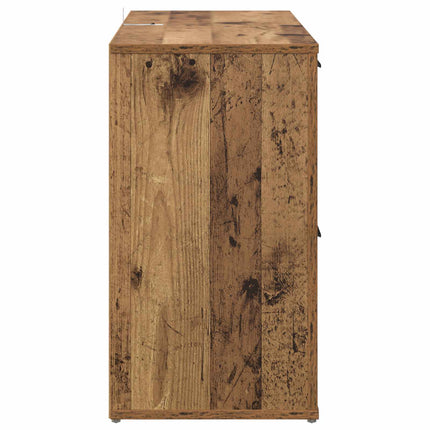 Sideboard Gammalt trä 100 x 33 x 59.5 cm Konstruerat trä