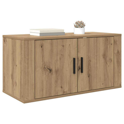 Väggmonterat TV-förråd artisan ek 80 x 34.5 x 40 cm
