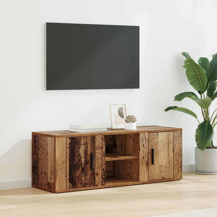 TV-skåp Gammalt trä 100 x 31,5 x 35 cm Konstruerat trä