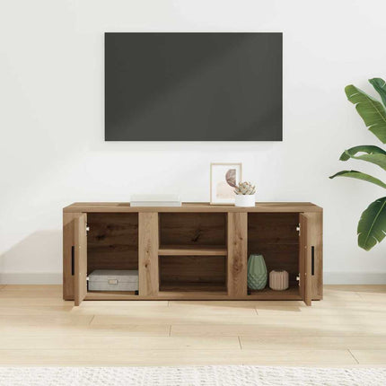 TV-skåp Artisan Ek 100 x 31,5 x 35 cm Konstruerat trä