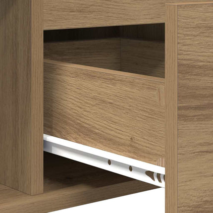Kaffeebord Artisan Ek 90 x 50 x 26.5 cm Konstruerat trä