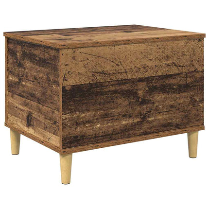 Nattduksbord Gammalt trä 60 x 44,5 x 45 cm Konstruerat trä