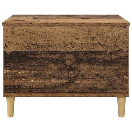 Nattduksbord Gammalt trä 60 x 44,5 x 45 cm Konstruerat trä
