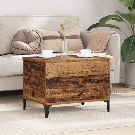 Kaffeebord Gammalt trä 60 x 44,5 x 45 cm Konstruerat trä