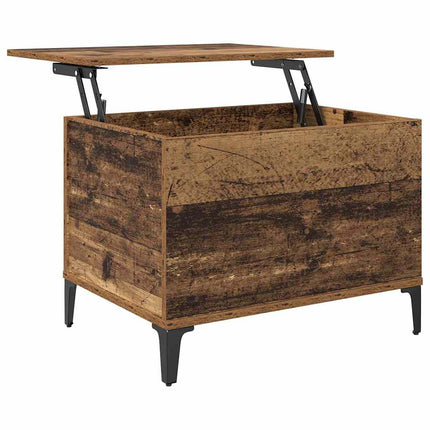 Kaffeebord Gammalt trä 60 x 44,5 x 45 cm Konstruerat trä