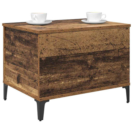 Kaffeebord Gammalt trä 60 x 44,5 x 45 cm Konstruerat trä