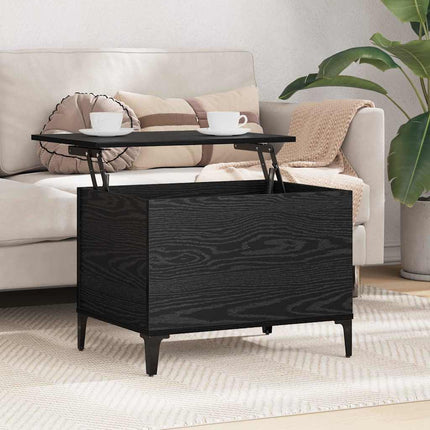 Kaffeebord Svart Ek 60 x 44,5 x 45 cm Konstruerat trä