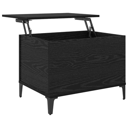 Kaffeebord Svart Ek 60 x 44,5 x 45 cm Konstruerat trä