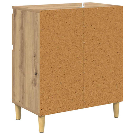 Sideboard med låda Artisan Ek 60 x 35 x 70 cm Konstruerat trä