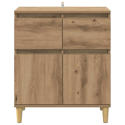 Sideboard med låda Artisan Ek 60 x 35 x 70 cm Konstruerat trä