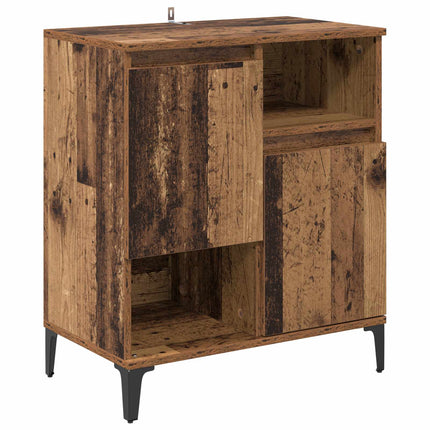 Sideboard Gammalt trä 60 x 35 x 70 cm Konstruerat trä