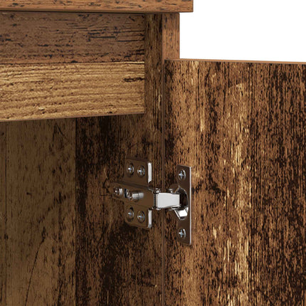 Sideboard Gammalt trä 60 x 35 x 70 cm Konstruerat trä