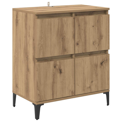 Sideboard Artisan Ek 60 x 35 x 70 cm Konstruerat trä och järn