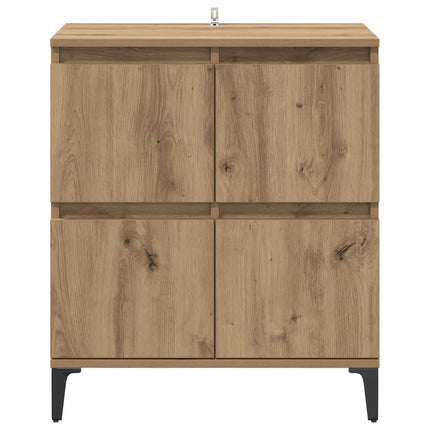 Sideboard Artisan Ek 60 x 35 x 70 cm Konstruerat trä och järn