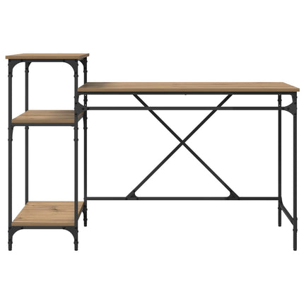 Skrivbord Artisan Ek Konstruerat trä 135 x 50 x 90 cm