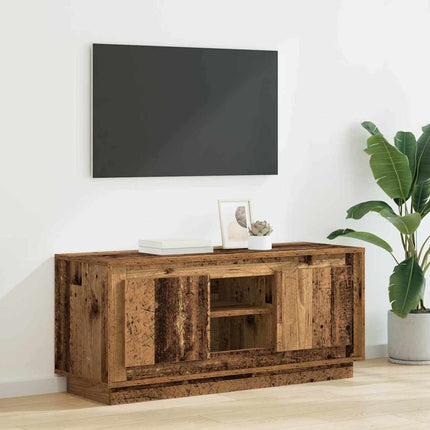 TV-skåp Gammalt trä 102 x 35 x 45 cm Konstruerat trä