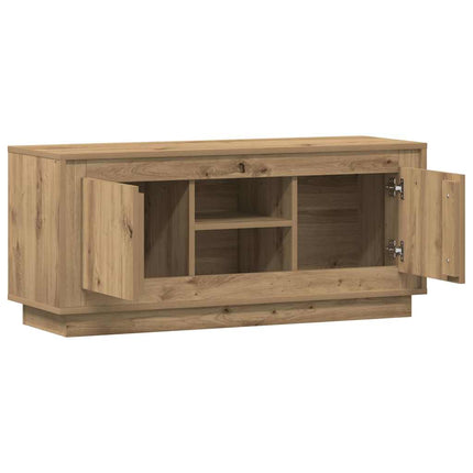TV-skåp Artisan Ek 102 x 35 x 45 cm Konstruerat trä