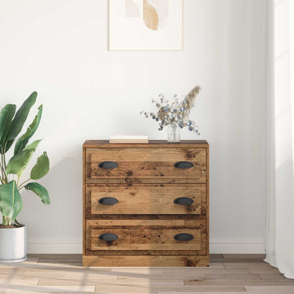 Sideboard Gammalt trä 70 x 35,5 x 67,5 cm Konstruerat trä