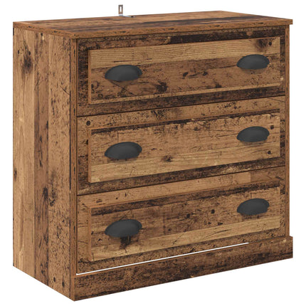 Sideboard Gammalt trä 70 x 35,5 x 67,5 cm Konstruerat trä