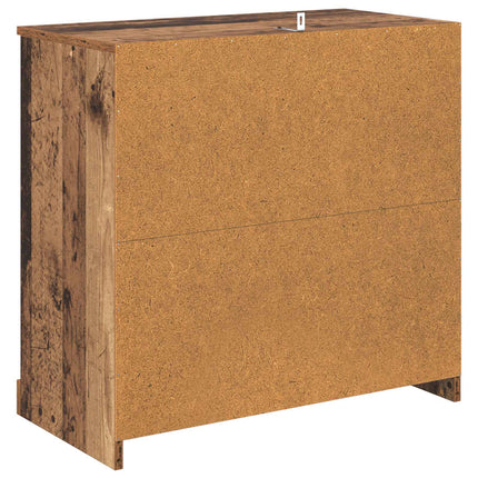 Sideboard Gammalt trä 70 x 35,5 x 67,5 cm Konstruerat trä