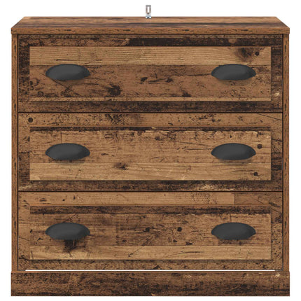 Sideboard Gammalt trä 70 x 35,5 x 67,5 cm Konstruerat trä