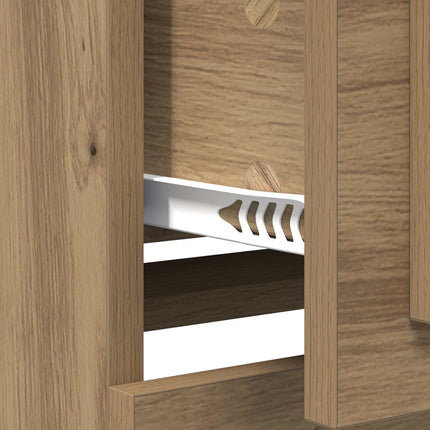 Sideboard Artisan Ek 70 x 35,5 x 67,5 cm Konstruerat trä