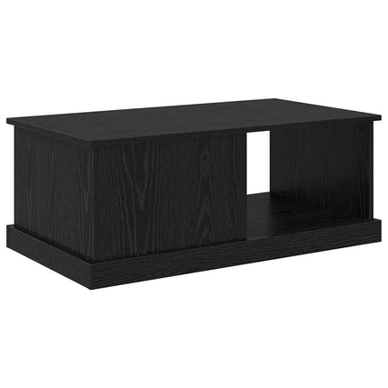 Kaffeebord Svart Ek 90 x 50 x 35 cm Konstruerat trä