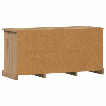 TV-skåp med låda Artisan Ek 99,5 x 35,5 x 48 cm Konstruerat trä