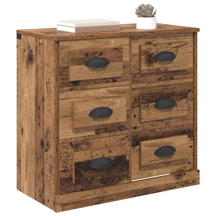 Sideboard Gammalt trä 70 x 35,5 x 67,5 cm Konstruerat trä