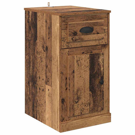 Sidokabinett Gammalt trä 40 x 50 x 75 cm Konstruerat trä