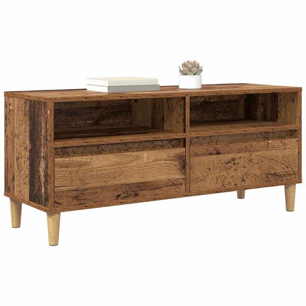 TV-skåp Gammalt trä 100 x 34,5 x 44,5 cm Konstruerat trä