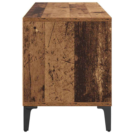 TV-skåp med låda Gammalt trä 100 x 34,5 x 44,5 cm
