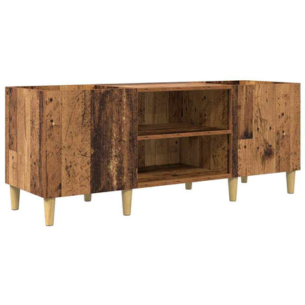 Skivskåp Gammalt trä 121 x 38 x 48 cm Konstruerat trä
