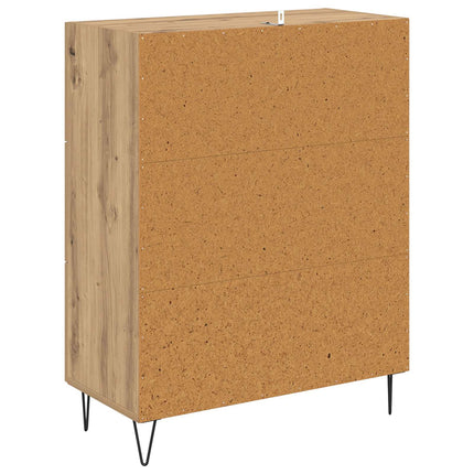 Sideboard Artisan Ek 69,5 x 34 x 90 cm Konstruerat trä och järn