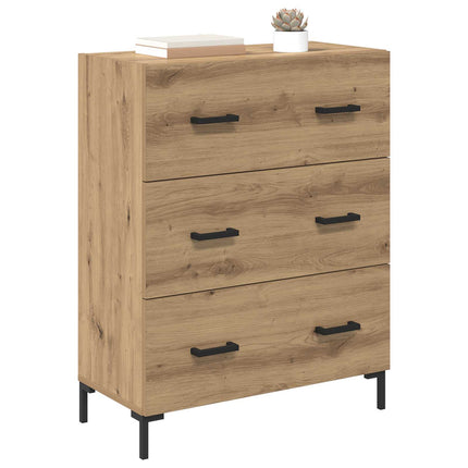 Sideboard Artisan Ek 69,5 x 34 x 90 cm Konstruerat trä och järn