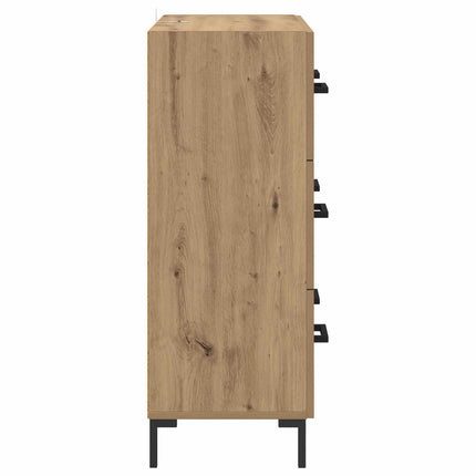 Sideboard Artisan Ek 69,5 x 34 x 90 cm Konstruerat trä och järn