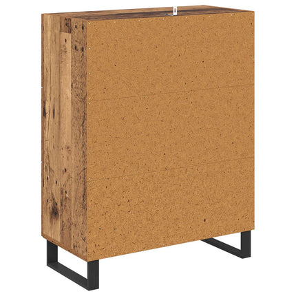 Sideboard med låda Gammalt trä 69,5 x 34 x 90 cm