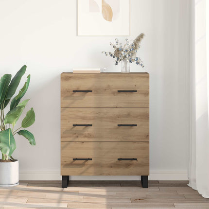 Sideboard Artisan Ek 69,5 x 34 x 90 cm Konstruerat trä och järn