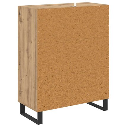 Sideboard Artisan Ek 69,5 x 34 x 90 cm Konstruerat trä och järn