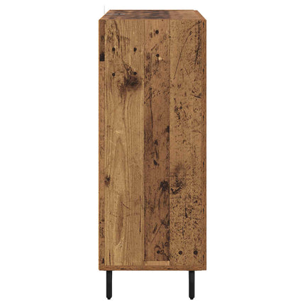 Sideboard med låda Gammalt trä 69,5 x 34 x 90 cm