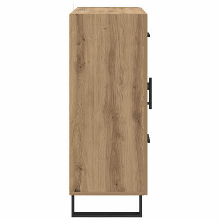 Sideboard Artisan Ek 69,5 x 34 x 90 cm Konstruerat trä och järn