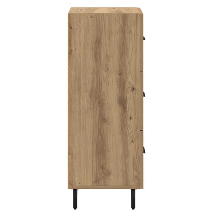 Sideboard med låda artisan ek 34 x 34,5 x 90 cm Konstruerat trä
