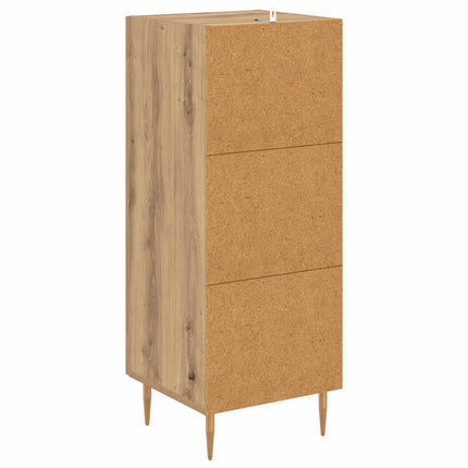 Sideboard artisan ek 34 x 34,5 x 90 cm Konstruerat trä