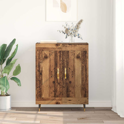 Sideboard Gammalt trä 69,5 x 34 x 90 cm Konstruerat trä