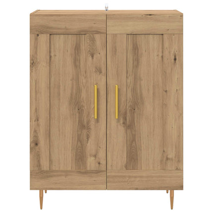 Sideboard Artisan Ek 69,5 x 34 x 90 cm Konstruerat trä och järn