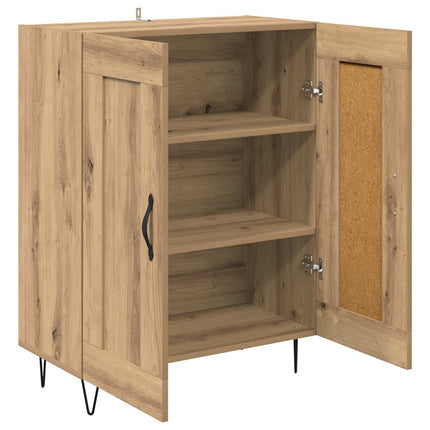 Sideboard Artisan Ek 69,5 x 34 x 90 cm Konstruerat trä och järn