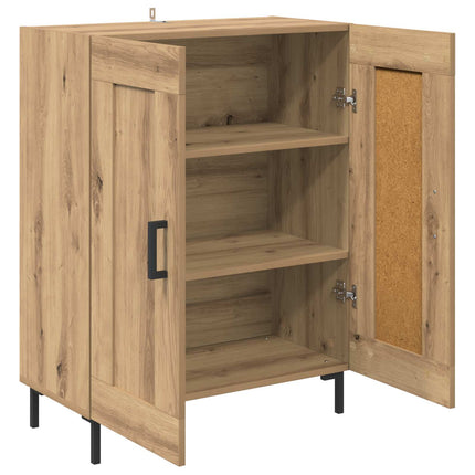 Sideboard Artisan Ek 69,5 x 34 x 90 cm Konstruerat trä och järn
