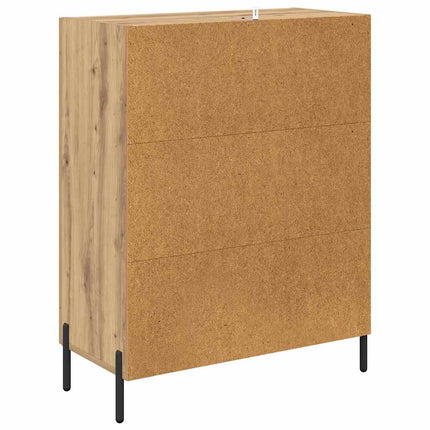 Sideboard Artisan Ek 69,5 x 34 x 90 cm Konstruerat trä och järn