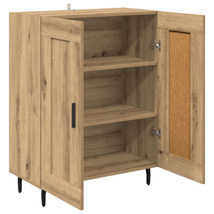 Sideboard Artisan Ek 69,5 x 34 x 90 cm Konstruerat trä och järn