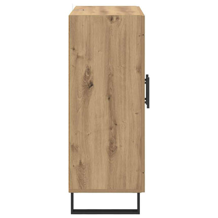 Sideboard Artisan Ek 69,5 x 34 x 90 cm Konstruerat trä och järn